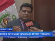 Congresista Juan Burgos exige a JNE revisar vacancia de Arturo Fernández