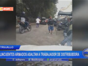 Trujillo: delincuentes armados asaltan a trabajador de distribuidora