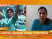 Trujillo: huelga de enfermeras continúa hasta promulgación de decreto supremo