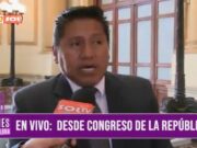 Fiscal de la Nación evita comparecencia en Congreso
