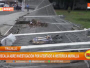 Trujillo: Fiscalía abre investigación por atentado a histórica muralla