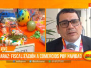 Fiscalización navideña en Huaraz asegura productos saludables en Huaraz