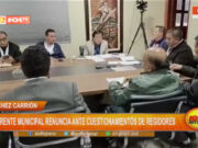 Sánchez Carrión: gerente municipal renuncia ante cuestionamientos de regidores