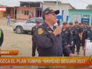 Tumbes: plan Tumpis «Navidad Segura 2023»