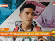 Hugo Ruiz, Oro Panamericano en Ciclismo, llega en Trujillo