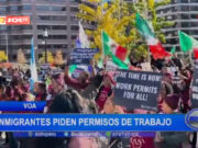 Inmigrantes piden permisos de trabajo en Estados Unidos