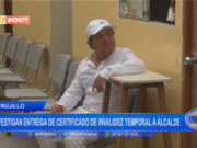 Trujillo: investigan entrega de certificado de invalidez temporal a alcalde