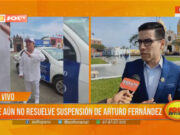 Trujillo: JNE aún no resuelve suspensión de Arturo Fernández