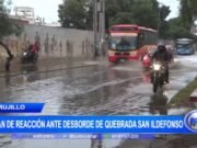 La Libertad: plan de reacción ante desborde de la quebrada San Ildefonso