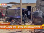 Lambayeque: hombre acaba con la vida de su conviviente