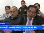 Lima: investigados por terrorismo tenían facilidad para obtener armas