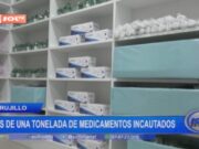 Trujillo: más de una tonelada de medicamentos incautados