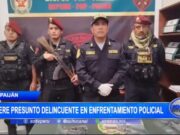 Paiján: muere presunto delincuente en enfrentamiento policial