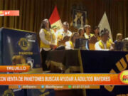 Trujillo: con venta de panetones buscan ayudar a adultos mayores