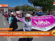 Cajamarca: pasacalle contra la violencia familiar