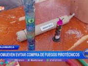Cajamarca: promueven evitar compra de fuegos pirotécnicos