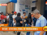Hoy vence plazo para que extranjeros gestionen su permiso temporal