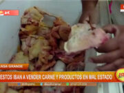 Casa Grande: puestos iban a vender carne y productos en mal estado