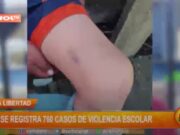 La Libertad: se registra 760 casos de violencia escolar