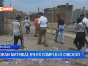 Trujillo: roban material en ex complejo Chicago