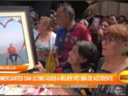 Trujillo: comerciantes dan último adiós a mujer víctima de accidente