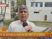 Trujillo: hoy se define si huelga en UNT se levanta
