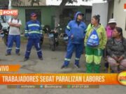 Trujillo: trabajadores de Segat exigen pago de gratificaciones