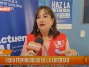 Ocho feminicidios en La Libertad en el año 2023