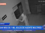 Áncash: roban más de 7 mil soles de agente multired