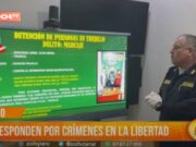 La Libertad: responden por crímenes en La Libertad