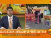 Chiclayo: exigen liberación de Pedro Castillo