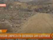 Trujillo: supervisan limpieza en quebrada San Ildefonso
