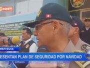 Lambayeque: presentan plan de seguridad por Navidad