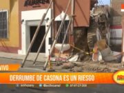 Trujillo: derrumbe de casona es un riesgo
