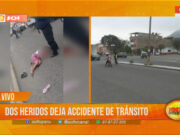 Trujillo: dos heridos deja accidente de tránsito en Av. Condorcanqui