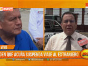 Trujillo Exige a Acuña Suspender Viaje por Crisis de Seguridad