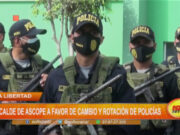 La Libertad: alcaldesa de Ascope a favor de cambio y rotación de policías