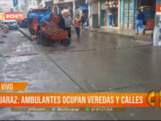 Huaraz: comercio informal y motos afectan vías en navidad