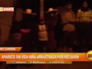 Sánchez Carrión: aparece sin vida niña arrastrada por río Sarín