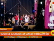 Trujillo: se burlan de autoridades en concierto sin garantías