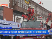 La Libertad: la región necesita mayor número de bomberos