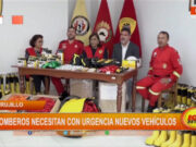 Trujillo: bomberos necesitan con urgencia nuevos vehículos