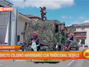 Cajamarca: Ejército celebró aniversario con tradicional desfile