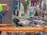 Cajamarca: incautan 21 celulares de dudosa procedencia