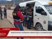 Resumen 2023: inseguridad ciudadana arrincona a cajamarquinos