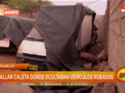 Trujillo: hallan caleta donde ocultaban vehículos robados