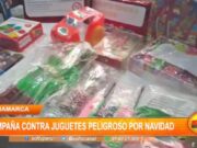 Cajamarca: campaña contra juguetes peligrosos por Navidad