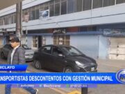 Chiclayo: transportistas descontentos con gestión municipal