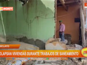 Chiclayo: colapsan viviendas durante trabajos de saneamiento