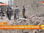 Hallazgo macabro en Trujillo: hombre torturado y asesinado